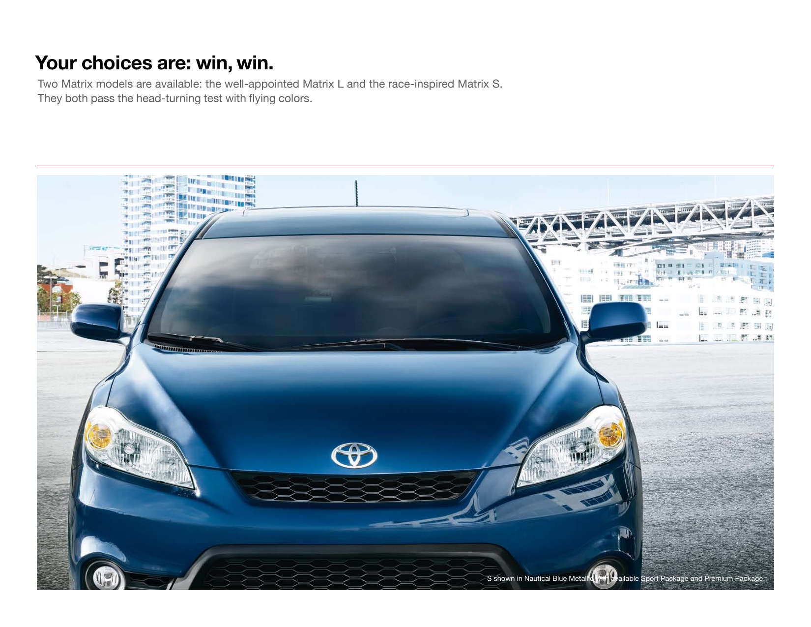 2012 Toyota Matrix Brochure Page 14